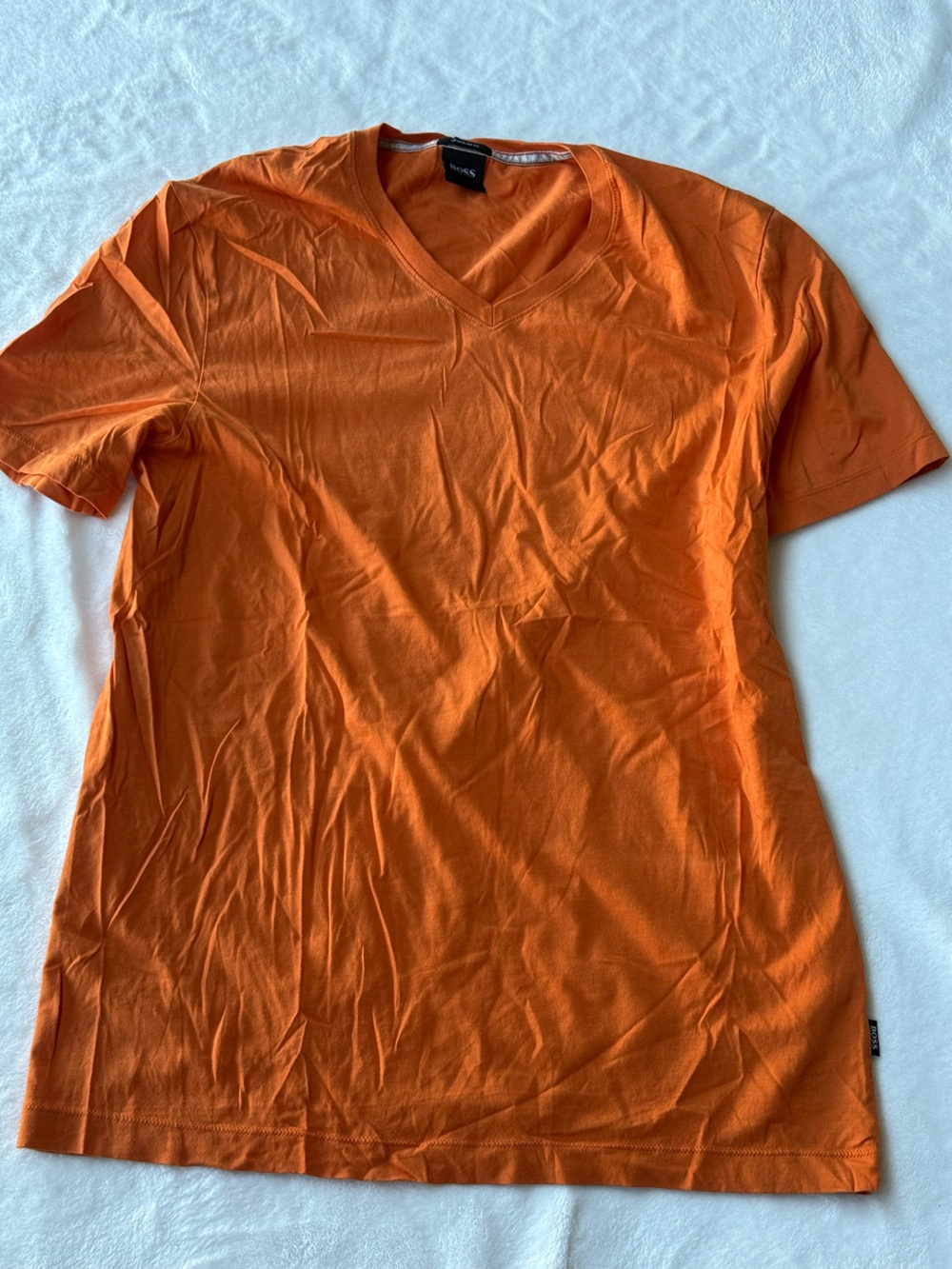 Hugo Boss Orange V-Neck Tee